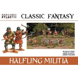 Halfling Militia (40) 28mm WARGAMES ATLANTIC