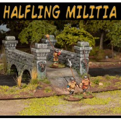 Halfling Militia (40) 28mm WARGAMES ATLANTIC