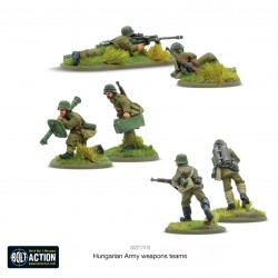 Hungarian Army weapons teams 28mm WWII WARLORD GAMES