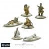 Russian Soviet Army weapons teams (Winter sniper Flamer mortar) 28mm WWII WARLORD GAMES