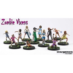 Wargames Factory - Zombie Vixens (36) Boxed Set