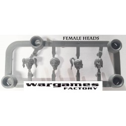 Female Heads - (20) 28mm Ancients WARGAMES FACTORY