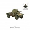 French Panhard 178 armoured car WWII 28mm 1/56th WARLORD GAMES