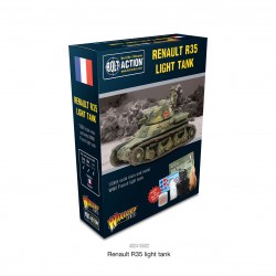 French Renault R35 WWII 28mm 1/56th WARLORD GAMES
