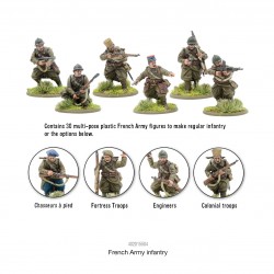 French Army Infantry 28mm 1/56th WARLORD GAMES