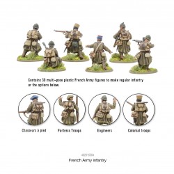 French Army Infantry 28mm 1/56th WARLORD GAMES