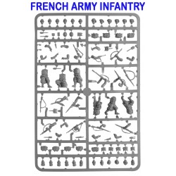 French Army Infantry Sprues (5) 28mm WWII WARLORD GAMES