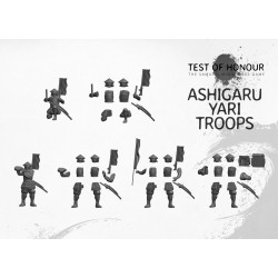 Ashigaru Yari Troops Sprue (5) WARLORD GAMES