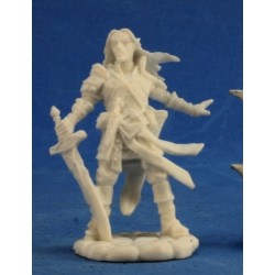 Arael, Half Elf Cleric (Reaper Bones)