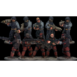 Stargrave Troopers Soprue (5) 28mm SciFi NORTHSTAR MINIATURES