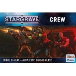 STARGRAVE Crew (20) 28mm SciFi NORTHSTAR MINIATURES