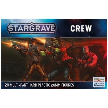 Stargrave Crew (20) 28mm SciFi NORTHSTAR MINIATURES