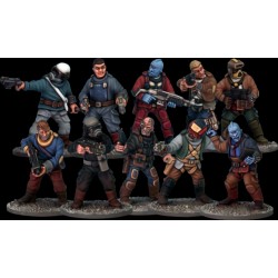 Stargrave Crew (5) 28mm SciFi NORTHSTAR MINIATURES