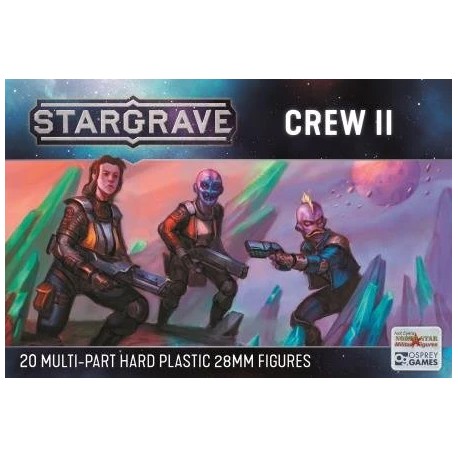 STARGRAVE Crew II (Women) (20) 28mm SciFi OSPERY NORTHSTAR MINIATURES
