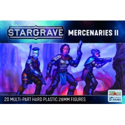 STARGRAVE Mercenaries II (20) 28mm SciFi OSPERY NORTHSTAR MINIATURES
