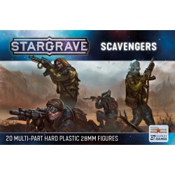 STARGRAVE Scavengers (20) 28mm SciFi NORTHSTAR MINIATURES