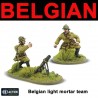 Belgian Army Light mortar team 28mm WWII WARLORD GAMES
