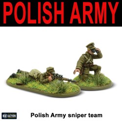 Polish Army Sniper Team 28mm WWII WARLORD GAMES