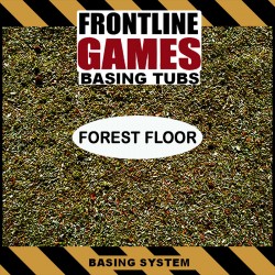 Forest Floor Blend Flocking - BASING TUB - Miniature Basing System