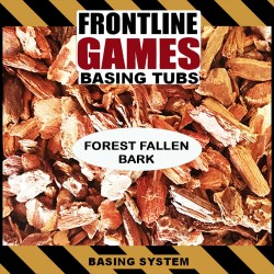 Forest Fallen Bark Chips - BASING TUB - Miniature Basing System