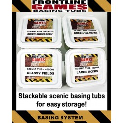 Large Rocks - SCENIC TUB - Miniature Basing System