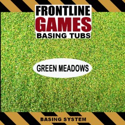 Green Meadows - SCENIC TUB - Miniature Basing System