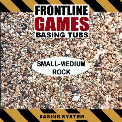Small/Medium Rocks - BASING TUB - Miniature Basing System