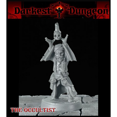 Occultist 28mm RPG miniatures DARKEST DUNGEON