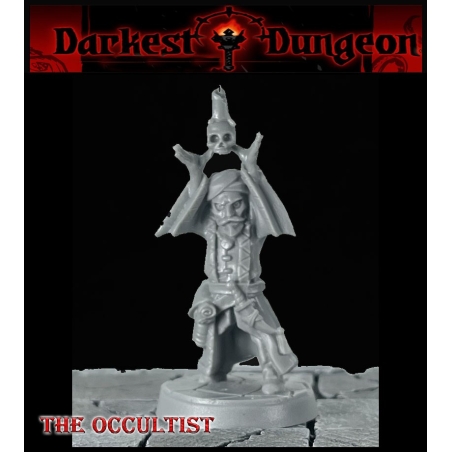 Occultist 28mm RPG miniatures DARKEST DUNGEON