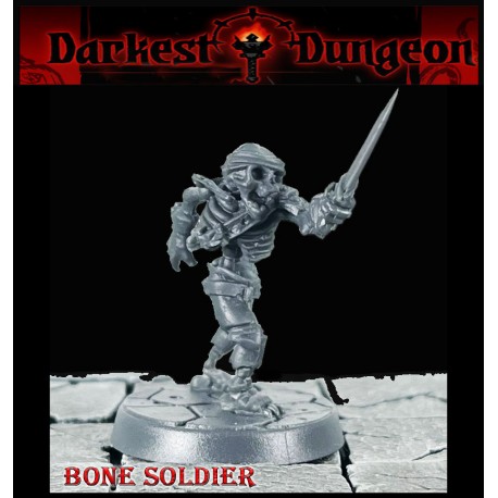 Bone Soldier 28mm RPG miniatures DARKEST DUNGEON