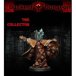 THE COLLECTOR W/ Minions 28mm RPG miniatures DARKEST DUNGEON