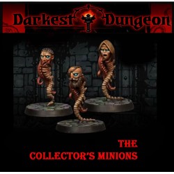 THE COLLECTOR W/ Minions 28mm RPG miniatures DARKEST DUNGEON