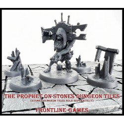 THE PROPHET w/pews! 28mm RPG miniatures DARKEST DUNGEON