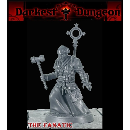 The FANATIC w / Pyre! 28mm RPG miniatures DARKEST DUNGEON