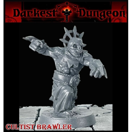 Cultist Brawler 28mm RPG miniatures DARKEST DUNGEON