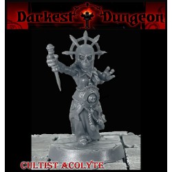 Cultist Acolyte 28mm RPG miniatures DARKEST DUNGEON