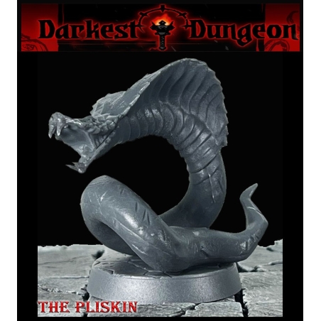 Pliskin Snake 28mm RPG miniatures DARKEST DUNGEON