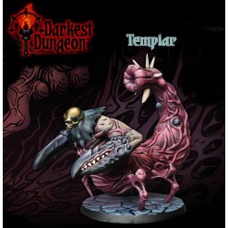 TEMPLAR WARLORD 2 Large Miniature 28mm RPG miniatures DARKEST DUNGEON