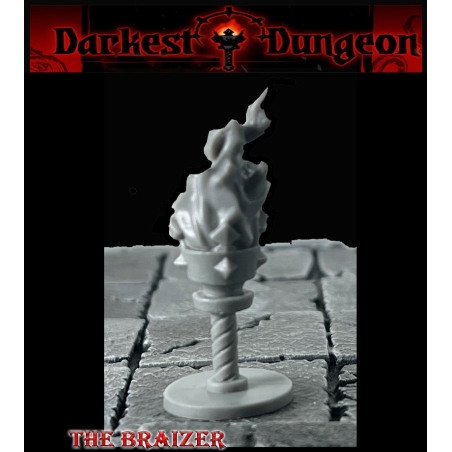 Brazier Flame Miniature 28mm RPG miniatures DARKEST DUNGEON