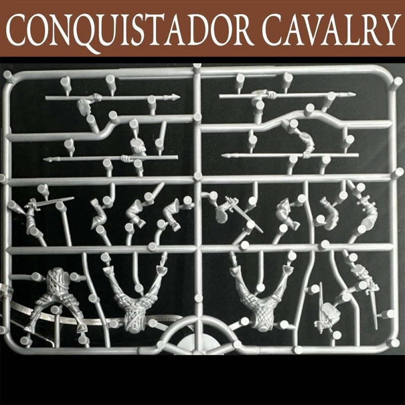 Conquistador Cavalry Renaissance Sprues (3) 28mm Ancients WARGAMES ATLANTIC