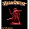 ELF WARRIOR W/CARD 28mm RPG miniatures HEROQUEST