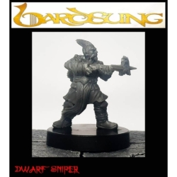 Dwarf Sniper 28mm RPG miniatures BARDSUNG