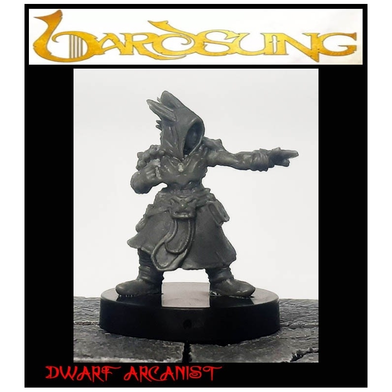 Dwarf Arcanist 28mm RPG miniatures BARDSUNG