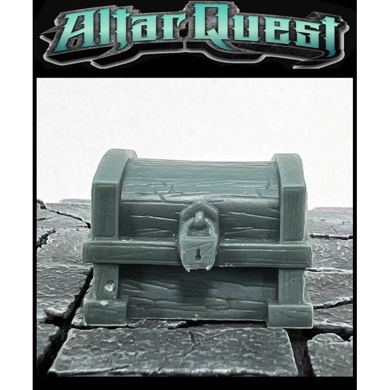 Locked Chest Terrain 28mm RPG miniatures ALTAR QUEST