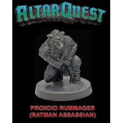 Poxoid Rummager Ratman 28mm RPG miniatures ALTAR QUEST