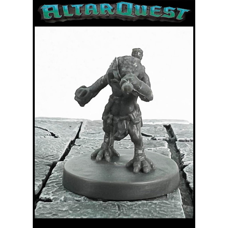 Frox Muchslinger Bullywug Frogman 28mm RPG miniatures ALTAR QUEST