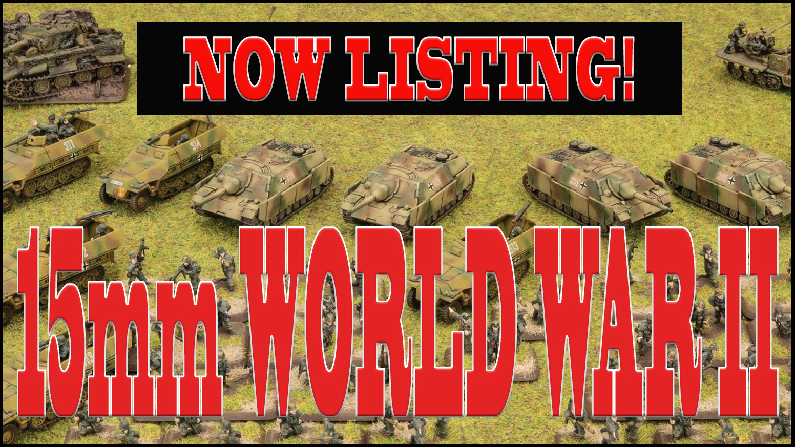 15mm WWII Coming Soon!