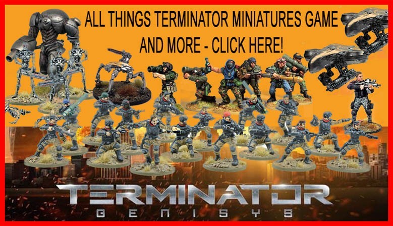 Terminator Miniatures Game plus more!