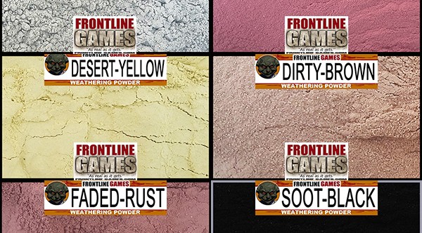 New Weathering Powders